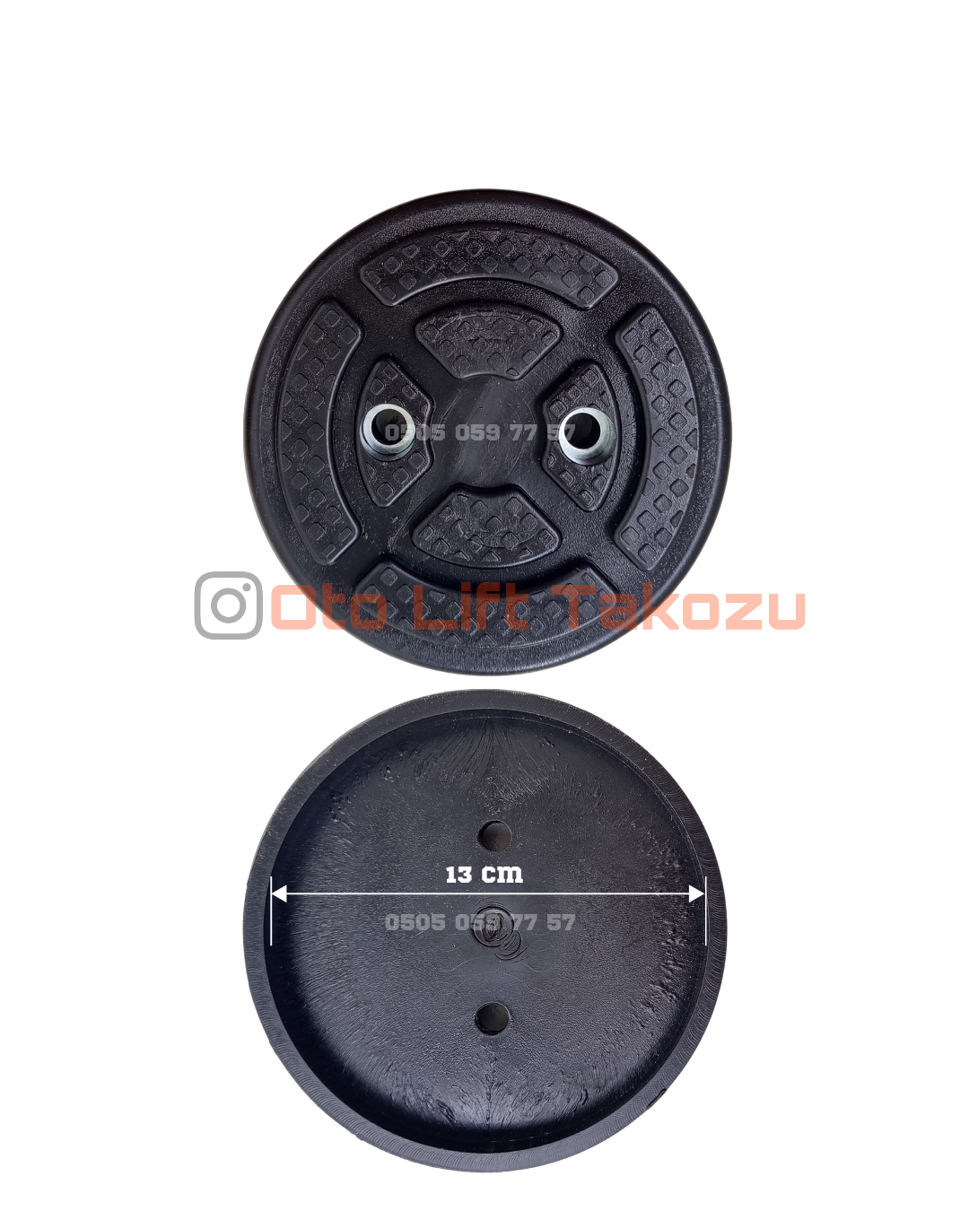 2 Civatalı İthal Lift Takozu 13 cm