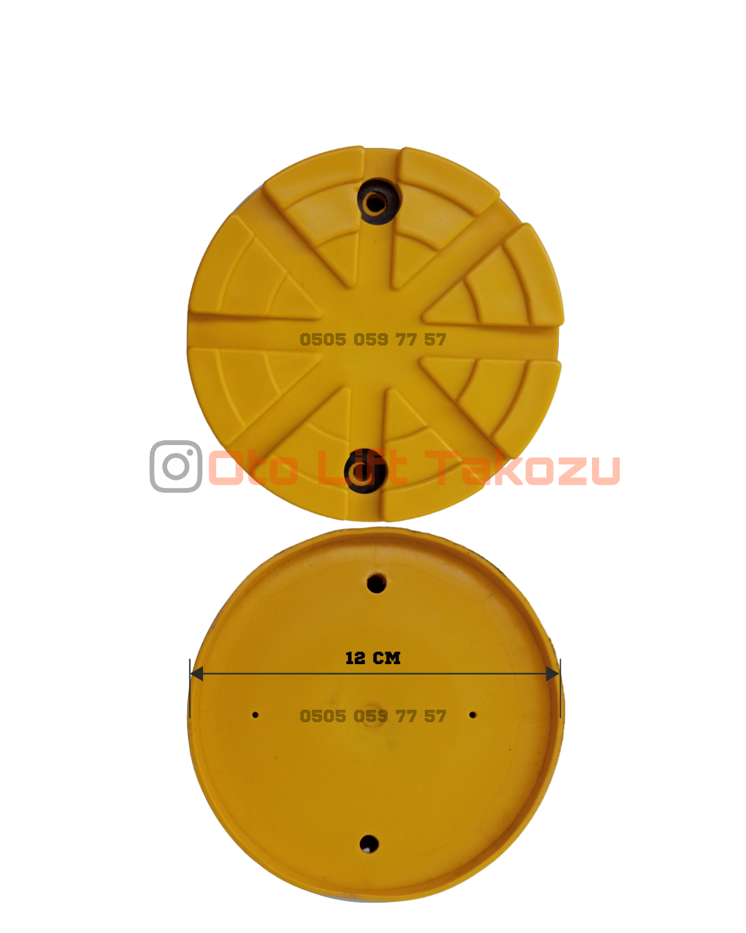 2 Civatalı İçi Saclı Lift Takozu